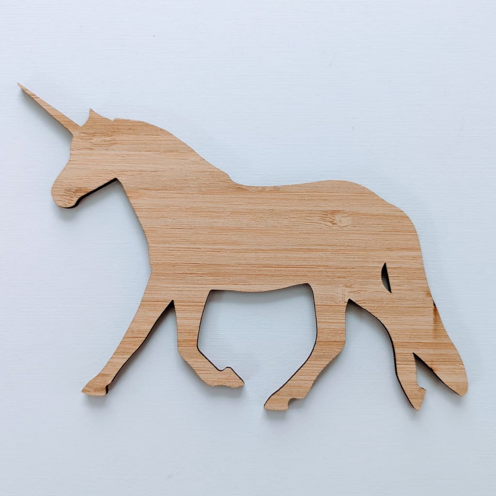 12cm Two Pack Shape/Blank Bamboo - Craft Shape