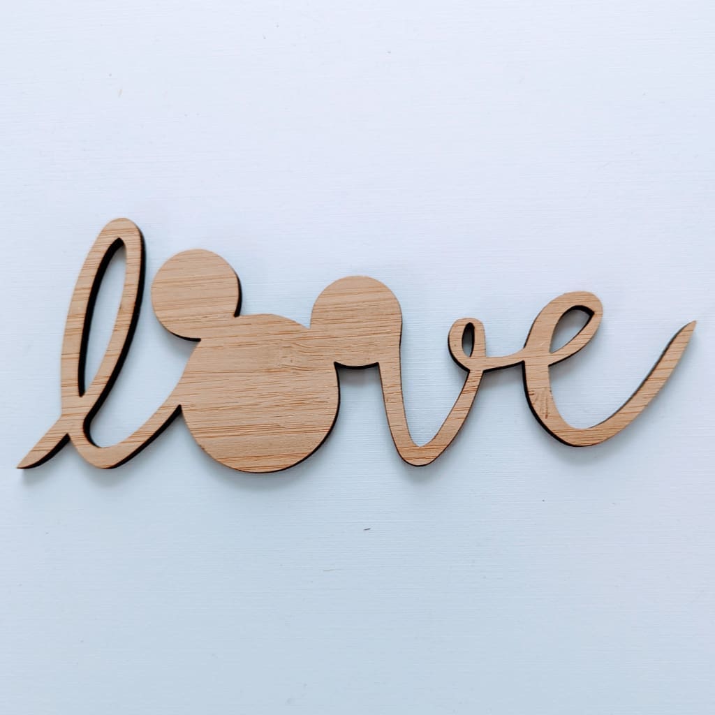 12cm Two Pack Shape/Blank Bamboo - Craft Shape