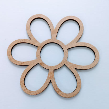 12cm Two Pack Shape/Blank Bamboo - Craft Shape