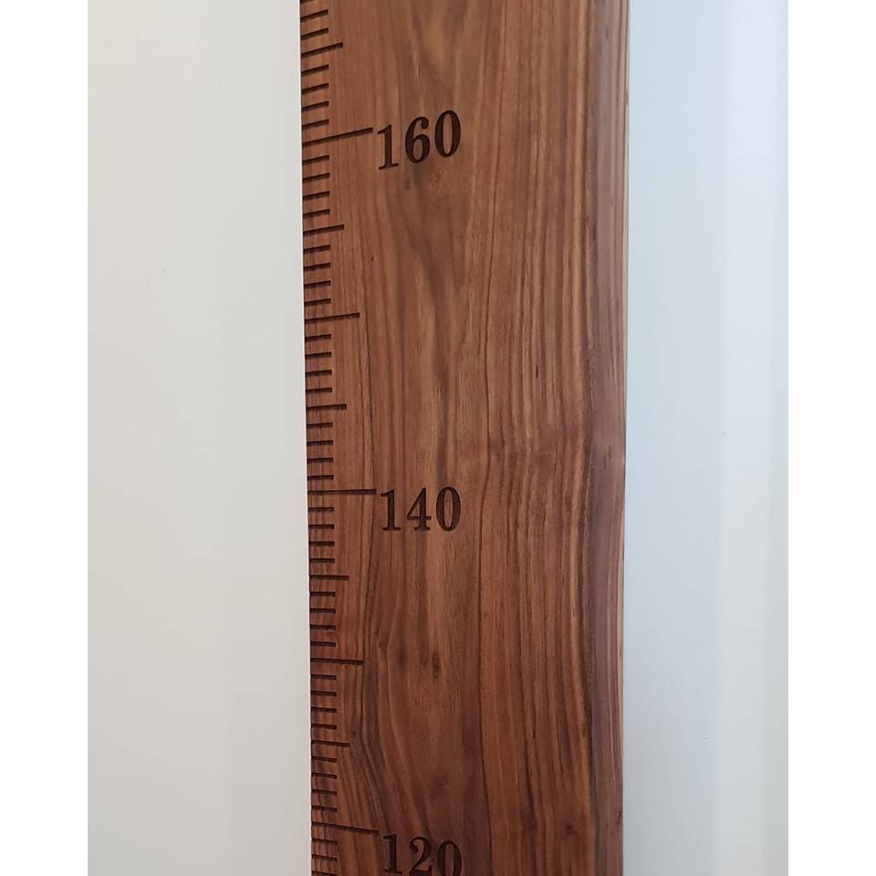 Little Miss Viking - American Walnut Height Chart