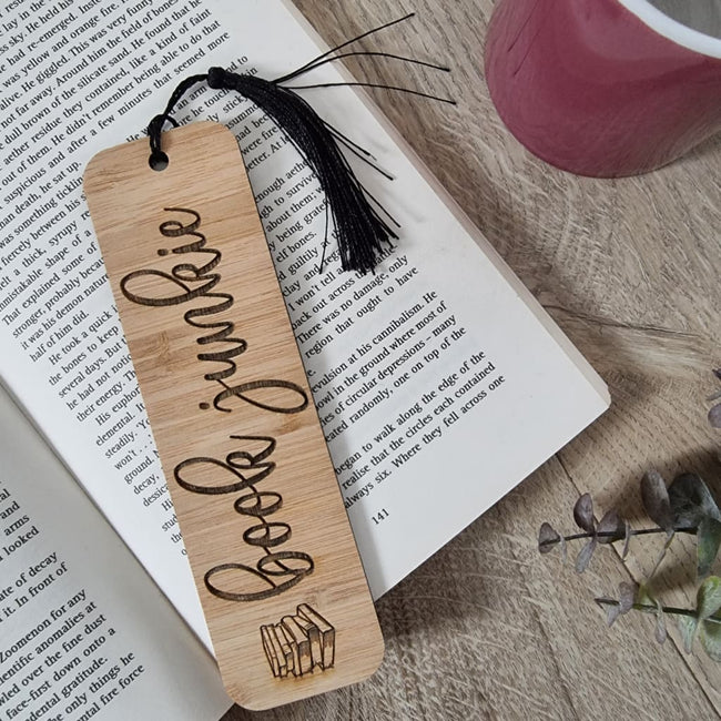 Book Junkie Bookmark - Bookmarks