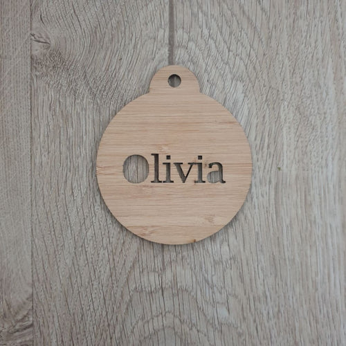 Christmas Baubles Personalised - Christmas Baubles