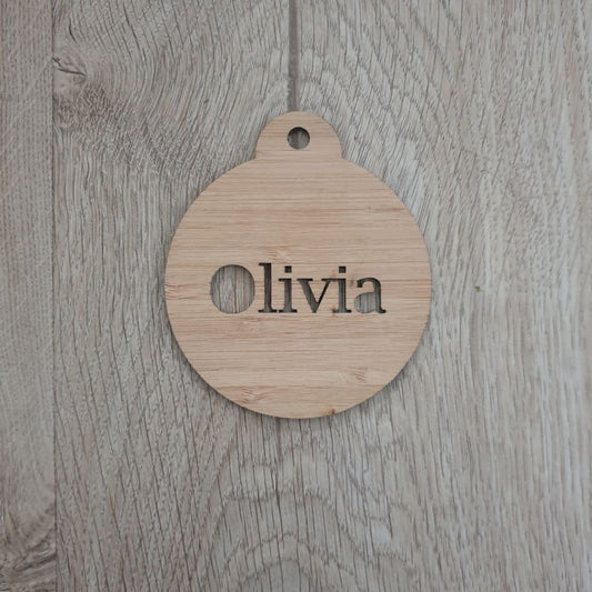 Christmas Baubles Personalised - Christmas Baubles