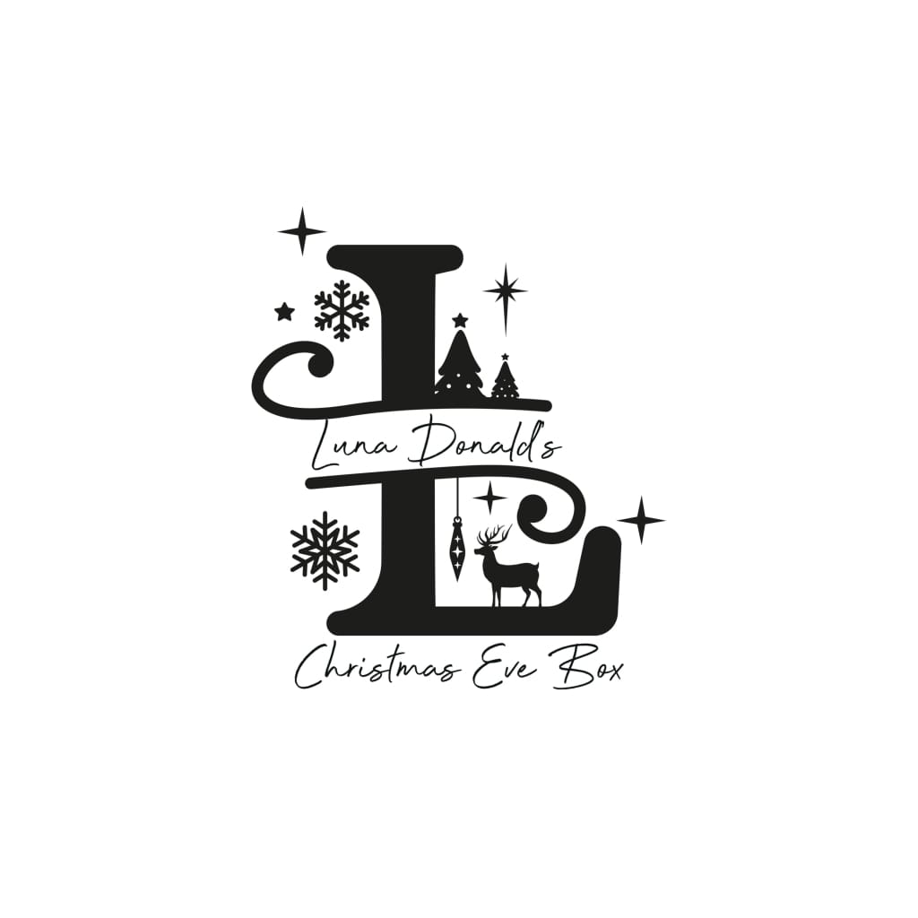 Christmas Eve Box Monogram - Keepsake Box