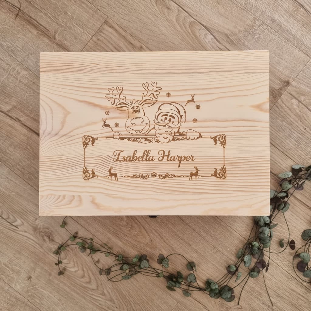 Christmas Eve Box Santa - Keepsake Box