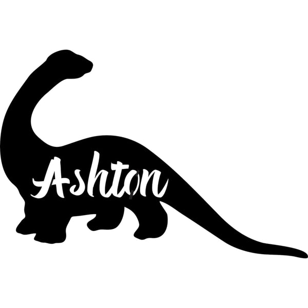 Dinosaur Name Wooden Plaque Nude - Laser Cut Name Plaque