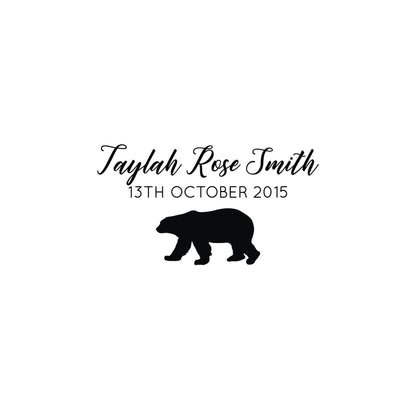 Bear Keepsake Box