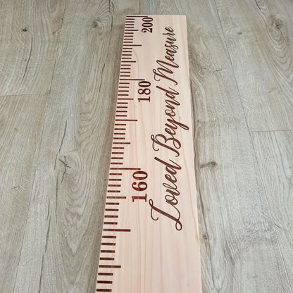 Macrocarpa Childrens Height Chart - Height Chart