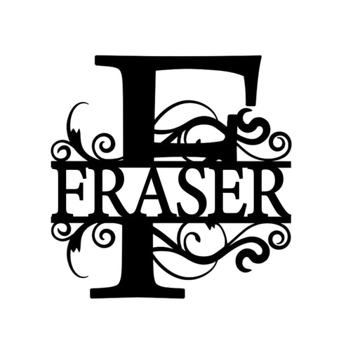 Little Miss Viking - Monogram Letter With Name Nude