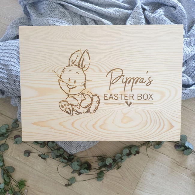 Personalised Easter Box Bunny - Keepsake Box