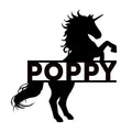 Unicorn Name - Nude (Unpainted) - Laser Cut Name Plaque
